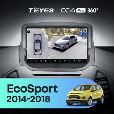 Штатная магнитола Teyes CC4 Pro 360 8/128 Ford EcoSport (2014-2018)