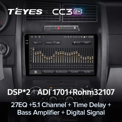 Штатная магнитола Teyes CC3 2K 6/128 Dodge Magnum 2 (2003-2007)