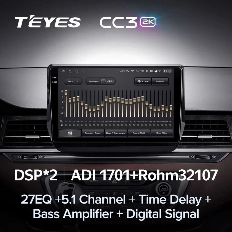 Штатная магнитола Teyes CC3 2K 360 6/128 Hyundai H1 2 Grand Starex TQ (2017-2022)