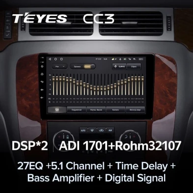 Штатная магнитола Teyes CC3 4/32 Chevrolet Tahoe (2006-2014)