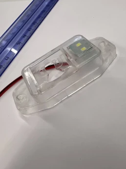 Адаптер под заднюю камеру в подсветку номера Toyota Prado 120 (запаска на двери)