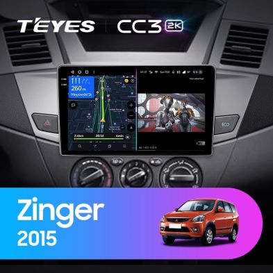 Штатная магнитола Teyes CC3 2K 360 6/128 Mitsubishi Zinger 2015+