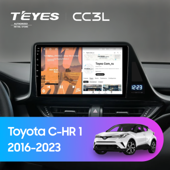 Штатная магнитола Teyes CC3L 4/32 Toyota C-HR 1 (2016-2023) F2