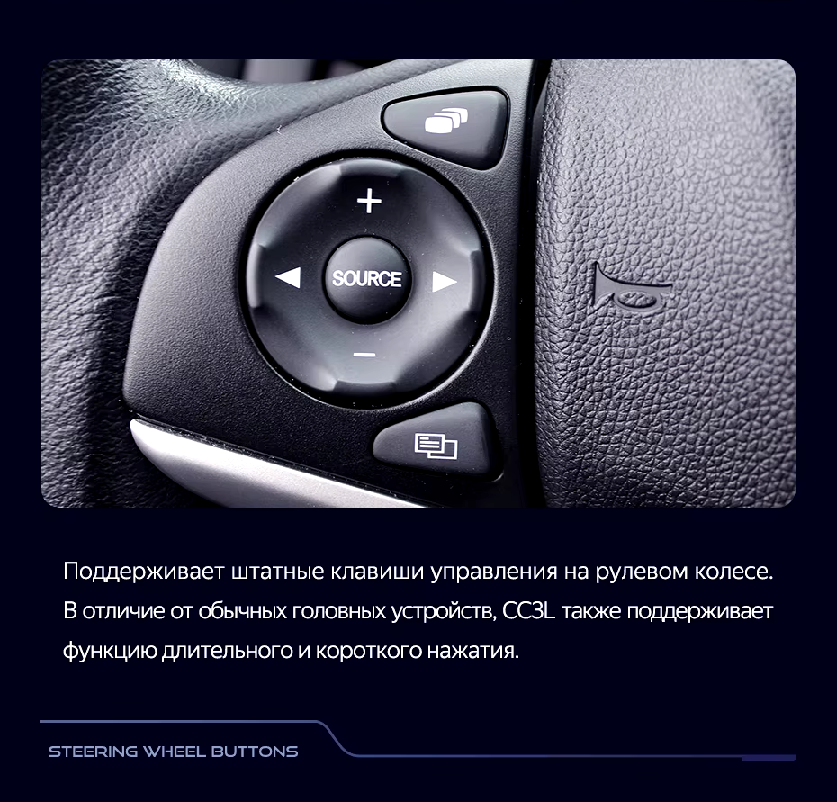 Штатная магнитола Teyes CC3L 4/64 Honda Jazz 3 (2015-2020) Тип-A Правый руль