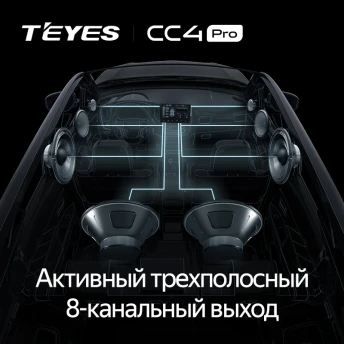 Штатная магнитола Teyes CC4 Pro 12/256 Dodge Magnum 2 (2003-2007)