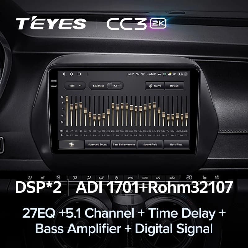 Штатная магнитола Teyes CC3 2K 360 6/128 Chevrolet Camaro 6 (2015-2023)