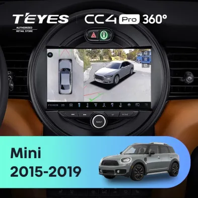 Штатная магнитола Teyes CC4 Pro 360 12/256 Mini Countryman (F60) (2016-2020)