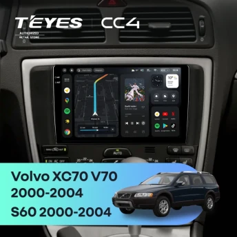 Штатная магнитола Teyes CC4 6/64 Volvo XC70 V70 (2000-2004)