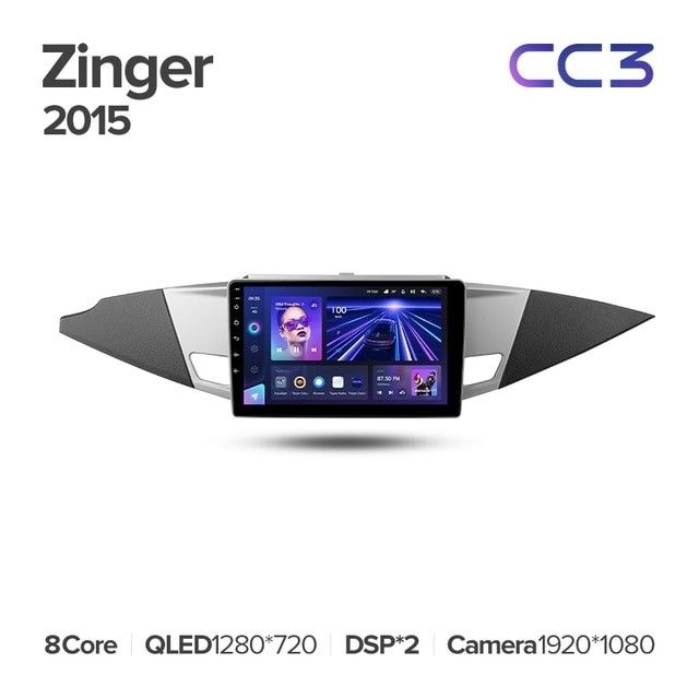 Штатная магнитола Teyes CC3L 4/64 Mitsubishi Zinger 2015+