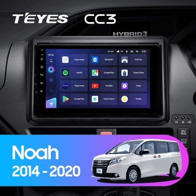 Штатная магнитола Teyes CC3 4/32 Toyota Noah R80 (2014-2020)