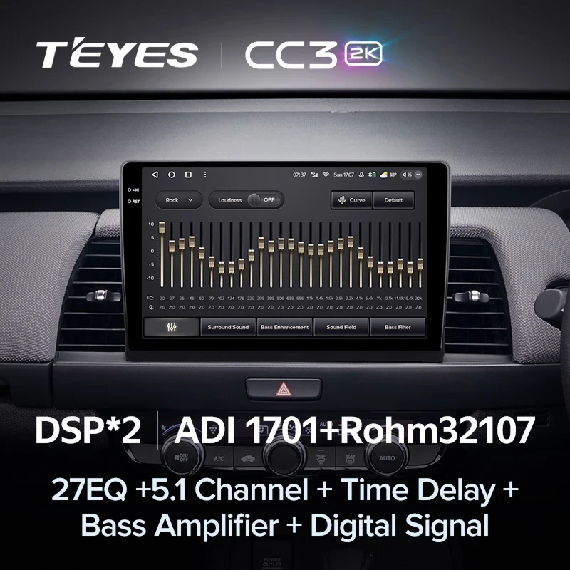 Штатная магнитола Teyes CC3 2K 360 6/128 Honda Jazz 4 (2020-2024) Тип-B Правый руль