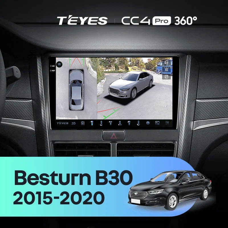Штатная магнитола Teyes CC4 Pro 360 12/256 FAW Besturn B30 (2015-2020)