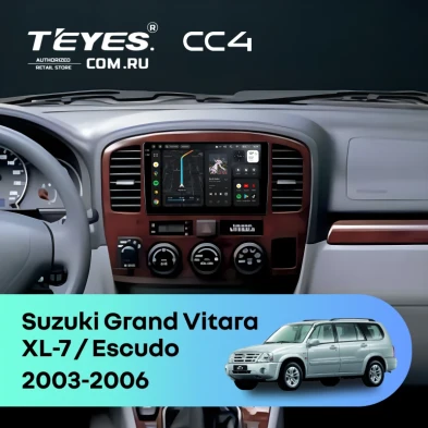 Штатная магнитола Teyes CC4 6/64 Suzuki Grand Vitara XL-7 (2003-2006)