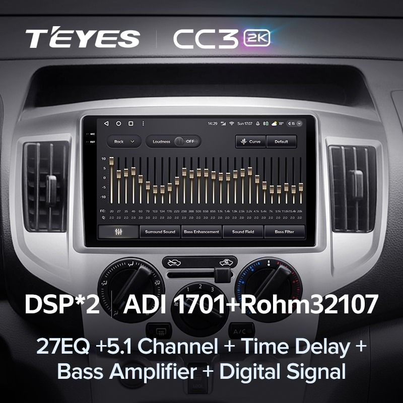 Штатная магнитола Teyes CC3 2K 4/32 Nissan NV200 M20 (2009-2023)