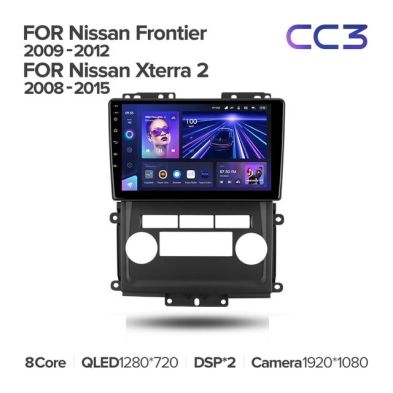 Штатная магнитола Teyes CC3L 4/64 Nissan Frontier (2009-2012)