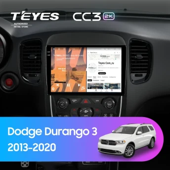 Штатная магнитола Teyes CC3 2K 6/128 Dodge Durango 3 (2013-2020)