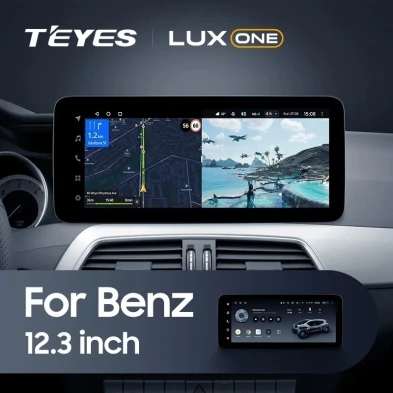 Штатная магнитола Teyes LUX ONE 6/128 Mercedes-Benz GLE-Class W166 (NTG 5.0) (2015-2018)