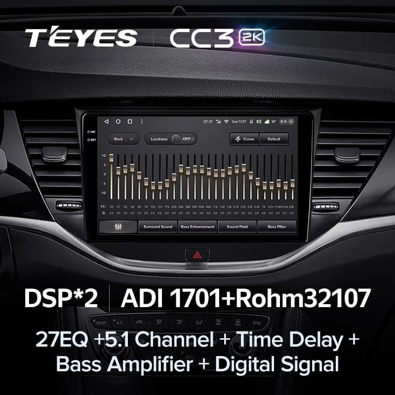Штатная магнитола Teyes CC3 2K 4/64 Opel Astra K (2020-2022) Тип-B