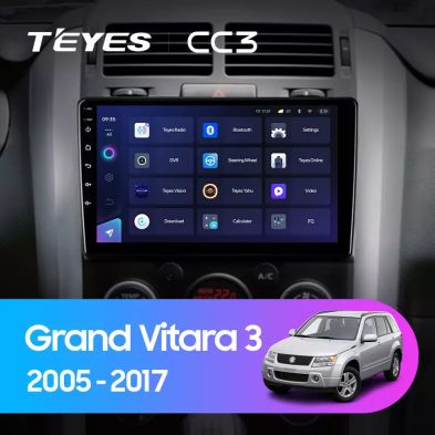 Штатная магнитола Teyes CC3 4/32 Suzuki Grand Vitara 3 (2005-2017) 7&quot;