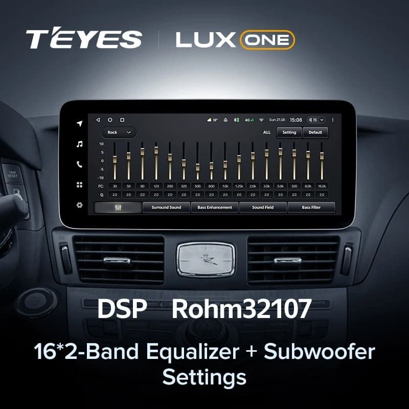 Штатная магнитола Teyes LUX ONE 6/128 Infiniti Q70 1 M25 M37 M56 4 (2009-2024) Тип-B