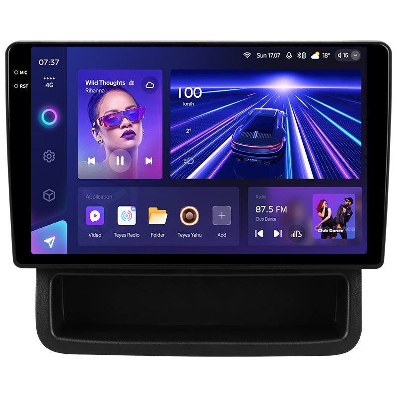 Переходная рамка Renault Trafic 2 (2006-2014) Тип-A (10")