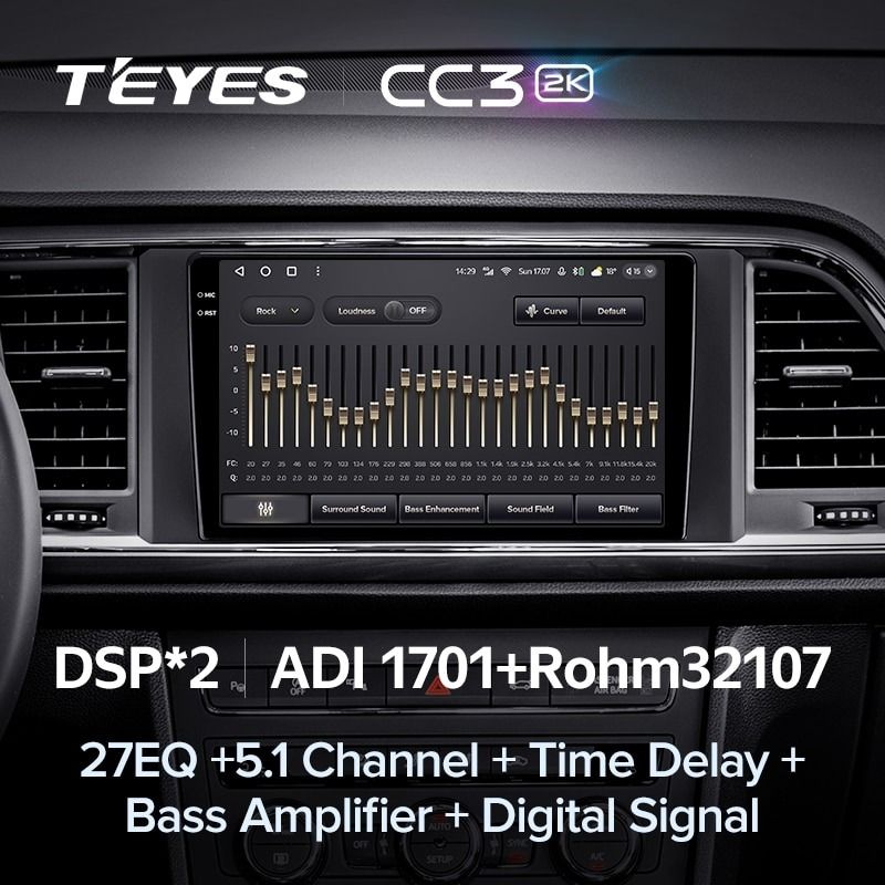 Штатная магнитола Teyes CC3 2K 4/64 Seat Ateca Cupra (2016-2021)