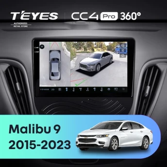 Штатная магнитола Teyes CC4 Pro 360 8/128 Chevrolet Malibu 9 (2015-2023) F2