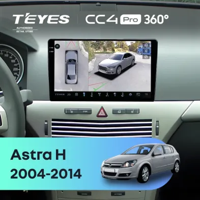 Штатная магнитола Teyes CC4 Pro 360 12/256 Opel Astra H (2004-2014) F1