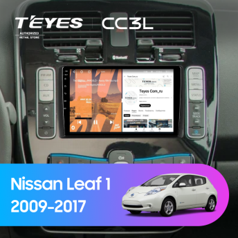 Штатная магнитола Teyes CC3L 4/32 Nissan Leaf 1 (2009-2017)