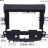 Переходная рамка Mitsubishi Outlander 2 CW0W (2005-2013) / Citroen C-Crosser 1 (2007-2013) / Peugeot 4007 (2007-2012) Тип-A (9&quot;)