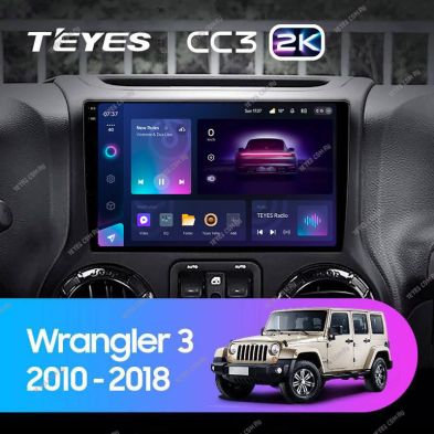 Штатная магнитола Teyes CC3 2K 360 6/128 Jeep Wrangler 3 JK (2010-2017) L14