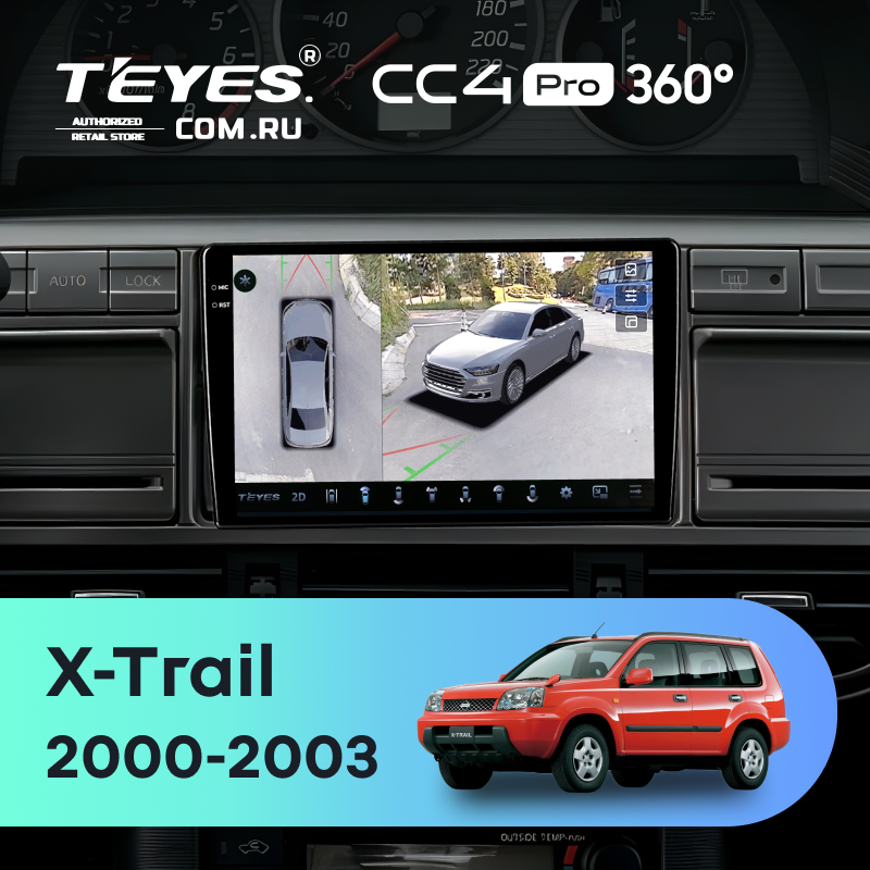 Штатная магнитола Teyes CC4 Pro 360 8/128 Hyundai Creta 1 (2015-2021) Тип-B