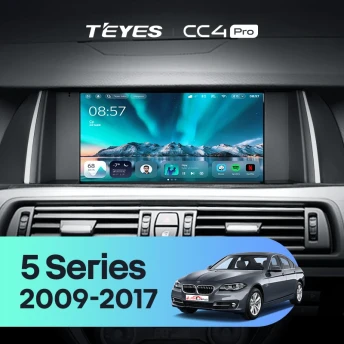 Штатная магнитола Teyes CC4 Pro 8/128 BMW 5 Series F10 F11 NBT (2013-2017)