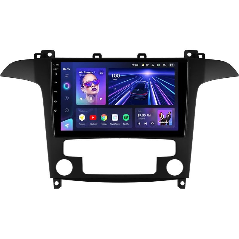 Штатная магнитола Teyes CC3 4/32 Ford S-MAX 1 (2006-2015) F1