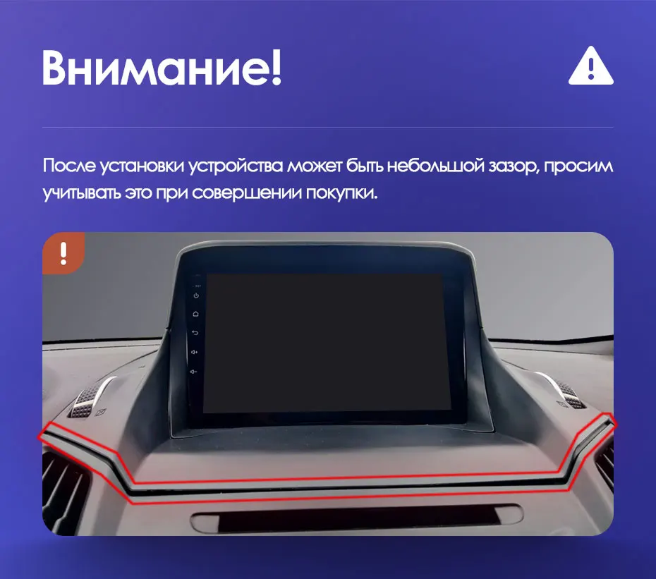 Штатная магнитола Teyes CC3L WiFi 2/32 Ford Escape 3 (2012-2019) Тип-A