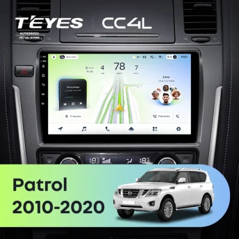 Штатная магнитола Teyes CC4L 6/64 Nissan Patrol Y62 (2010-2020) F2