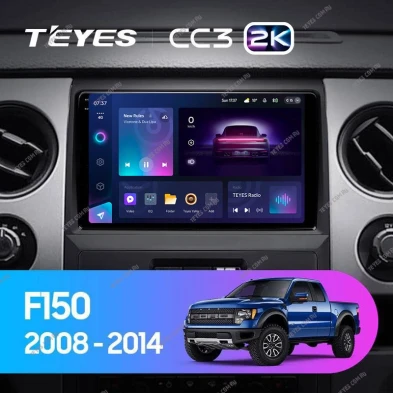 Штатная магнитола Teyes CC3 2K 4/32 Ford F150 P415 Raptor (2008-2014) F2