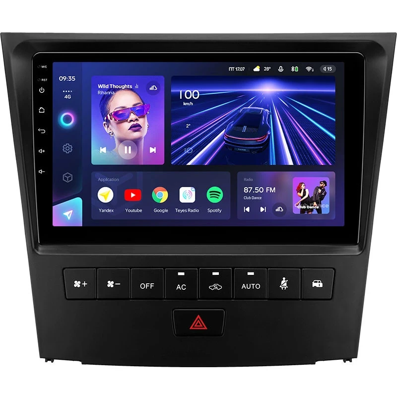 Штатная магнитола Teyes CC3 4/32 Lexus GS300 350 400 430 450h 460 (2004-2011)