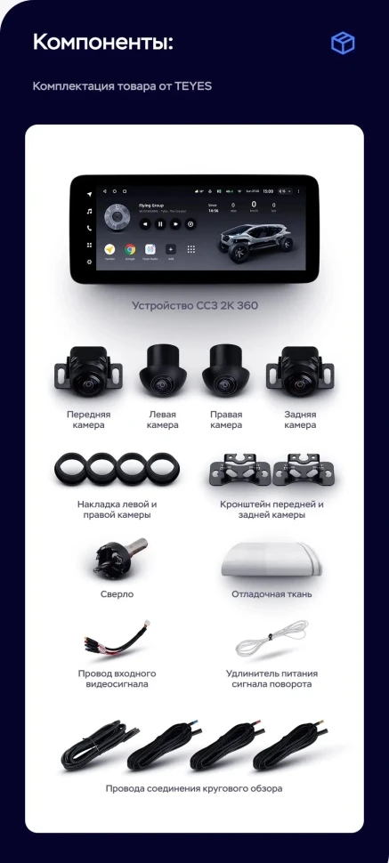 Штатная магнитола Teyes LUX ONE 360 6/128 Mazda 3 BP (2018-2023) Тип-A