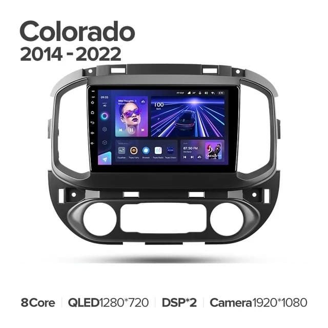 Штатная магнитола Teyes CC3 4/32 Chevrolet Colorado 2 (2014-2022)