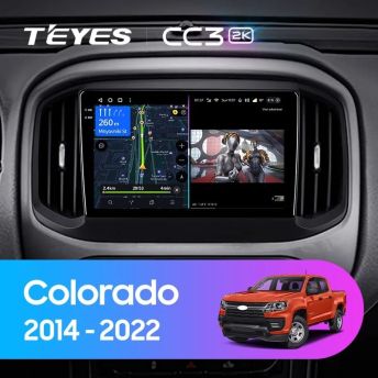 Штатная магнитола Teyes CC3 2K 360 6/128 Chevrolet Colorado 2 (2014-2022)
