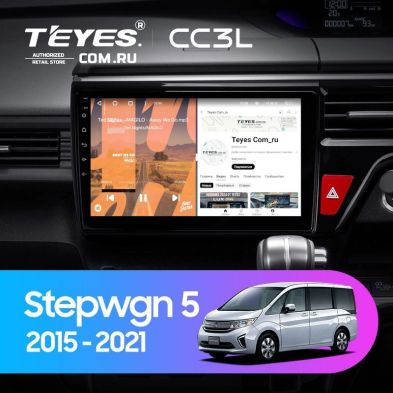 Штатная магнитола Teyes CC3L 4/32 Honda Stepwgn 5 (2015-2021) Правый руль