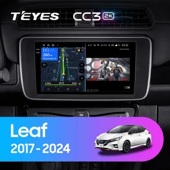 Штатная магнитола Teyes CC3 2K 6/128 Nissan Leaf ZE1 (2017-2024)