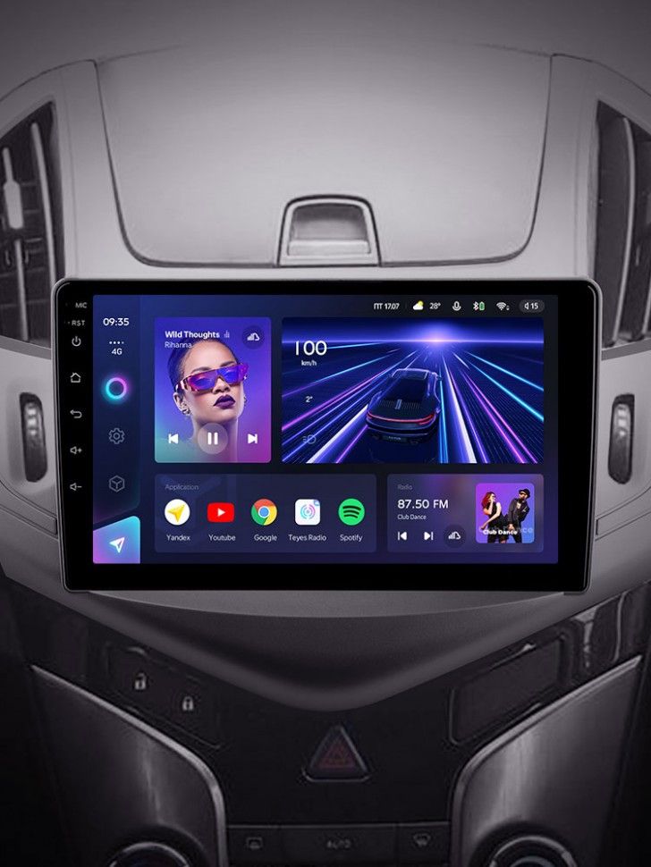 Штатная магнитола Teyes CC3 6/128 Chevrolet Cruze J300 J308 (2012-2015)