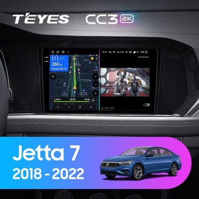 Штатная магнитола Teyes CC3 2K 4/32 Volkswagen Jetta 7 (2018-2022)