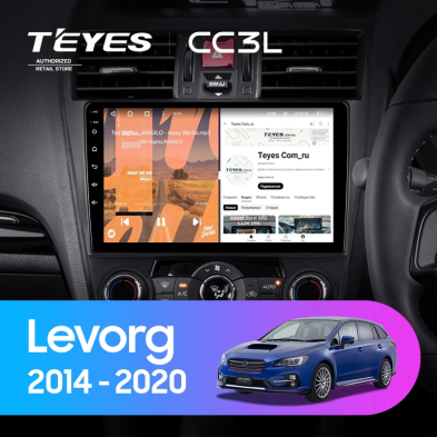 Штатная магнитола Teyes CC3L 4/32 Subaru Levorg (2014-2020) F2