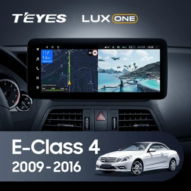 Штатная магнитола Teyes LUX ONE 6/128 Mercedes-Benz E-Class 4 W212 S207 A207 S212 C207 (NTG 4.5) (2009-2016) F2 Universal