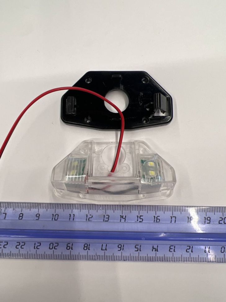 Адаптер под заднюю камеру в подсветку номера Honda CR-V 2007 - 2012, FIT, Crosstour