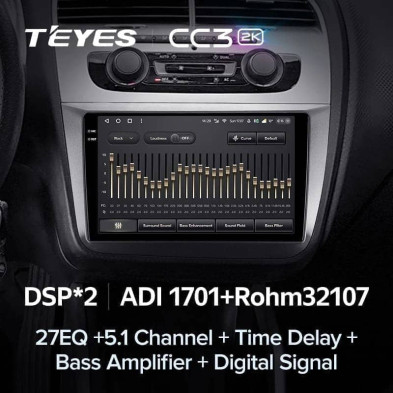 Штатная магнитола Teyes CC3 2K 360 6/128 Volkswagen Magotan (2007-2016)