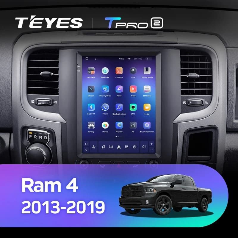 Штатная магнитола Tesla style Teyes TPRO 2 4/64 Dodge Ram 4 IV DJ DS (2013-2019) Тип-A